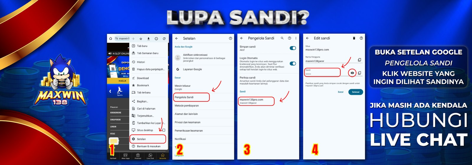 LUPA SANDI